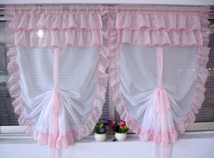 short curtains with ruffles short curtains with ruffles
