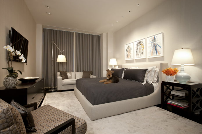 gray night curtains in the bedroom gray night curtains in the bedroom