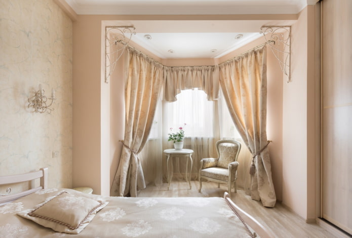 bedroom with bay window bedroom with bay window