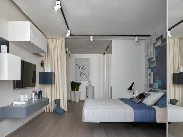 bedroom zoning with curtains bedroom zoning with curtains