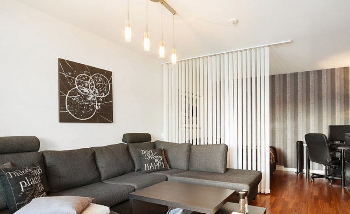 room zoning with vertical blinds room zoning with vertical blinds