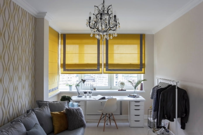 blue roman curtains in the interior blue roman curtains in the interior