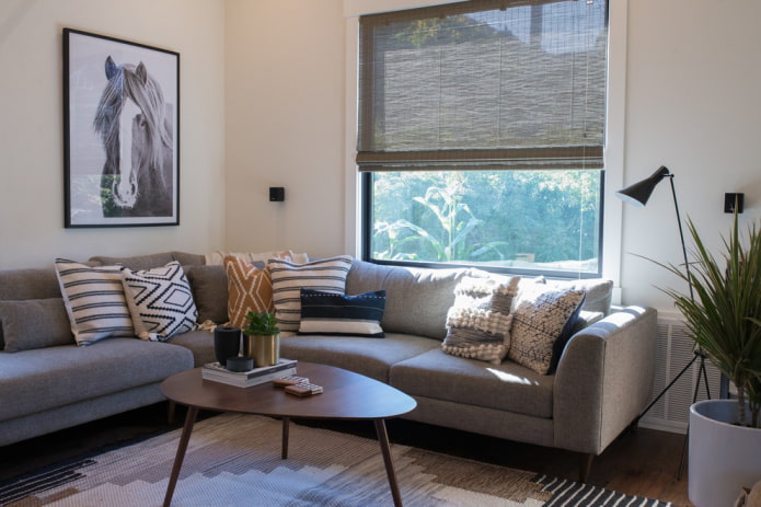 roman curtains on the window frame roman curtains on the window frame