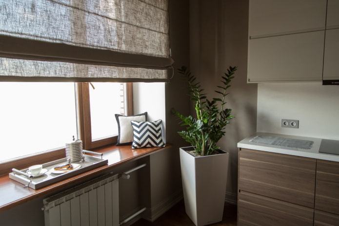 linen roman curtains in the kitchen linen roman curtains in the kitchen
