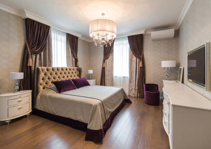 italian brown curtains