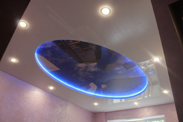 floating oval ceiling structure floating oval ceiling structure