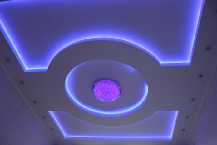 two-level floating ceiling structure two-level floating ceiling structure