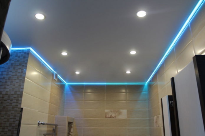 floating ceiling structure with perimeter lighting floating ceiling structure with perimeter lighting