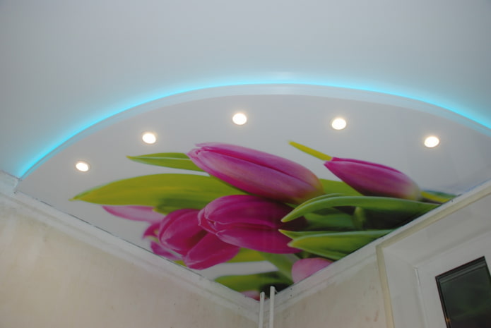 floating design with photo printing floating design with photo printing