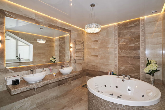 floating structure in the bathroom floating structure in the bathroom