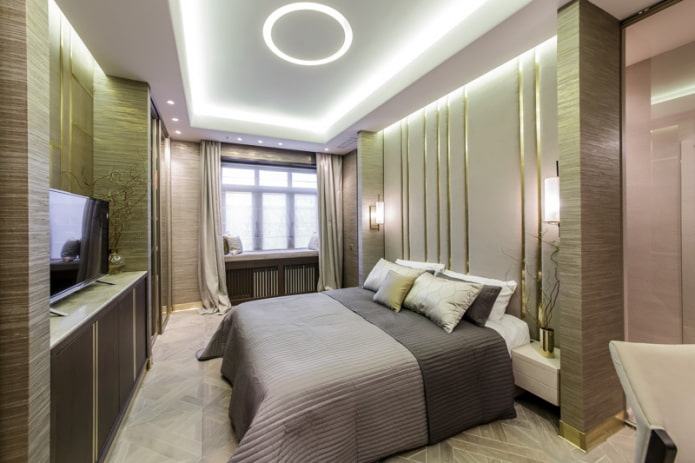 illuminated ceiling in the bedroom illuminated ceiling in the bedroom