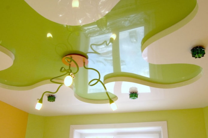 two-level ceiling structure