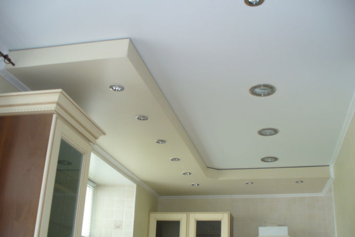 plasterboard construction with matt stretch fabric plasterboard construction with matt stretch fabric