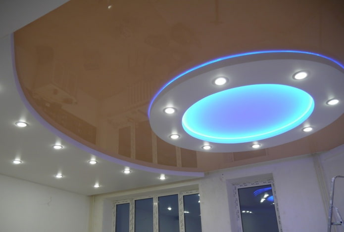 backlit plasterboard and stretch fabric backlit plasterboard and stretch fabric