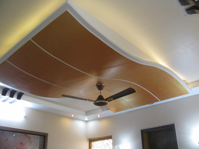 undulating drywall construction