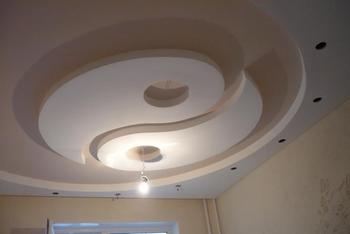 yin-yang plasterboard construction