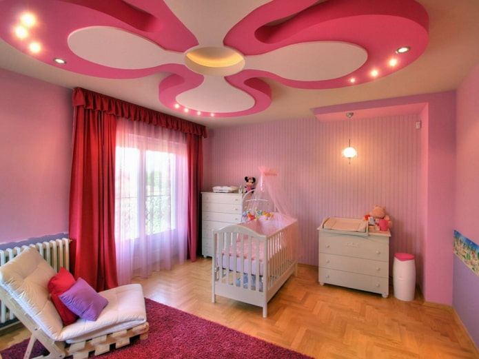 drywall construction in the children's room