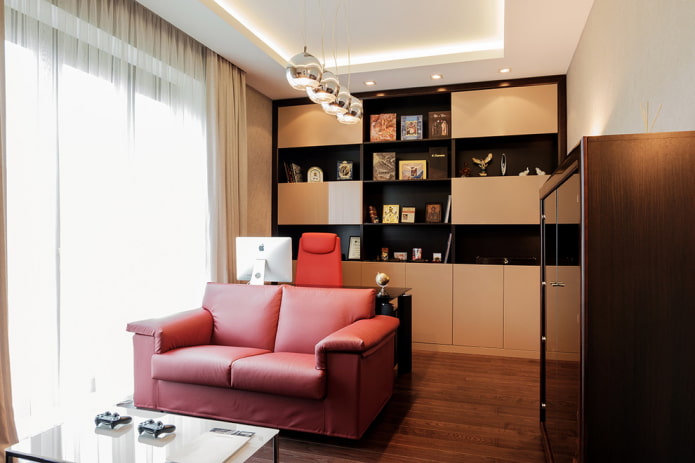 drywall construction in a small room