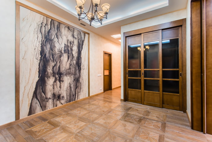 plasterboard ceiling structure in the hallway plasterboard ceiling structure in the hallway