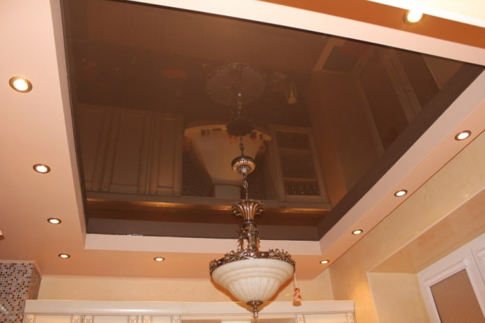 square two-level tensile structure