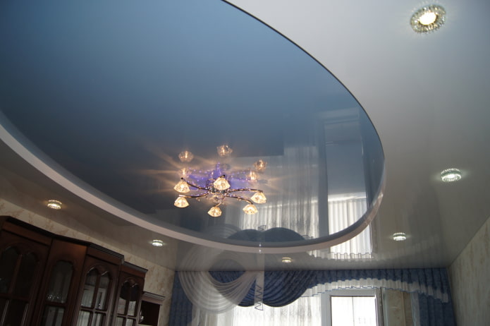 oval two-level tension structure