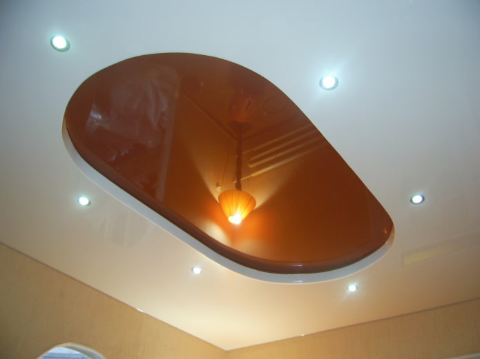 oval two-level tension structure