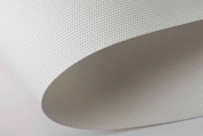 fabric ceiling close up