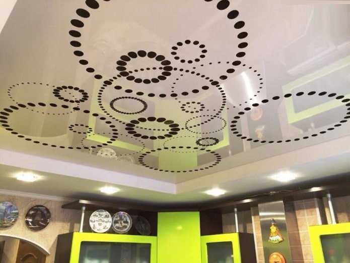 circular perforated stretch fabric