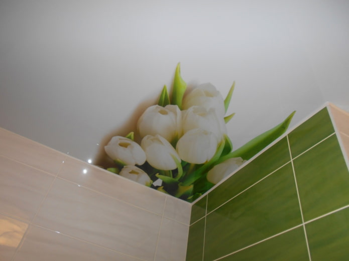 stretch fabric with a pattern in the corner stretch canvas with a pattern in the corner