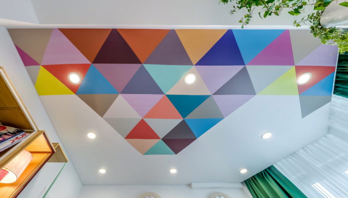 stretch fabric with geometric images stretch fabric with geometric images