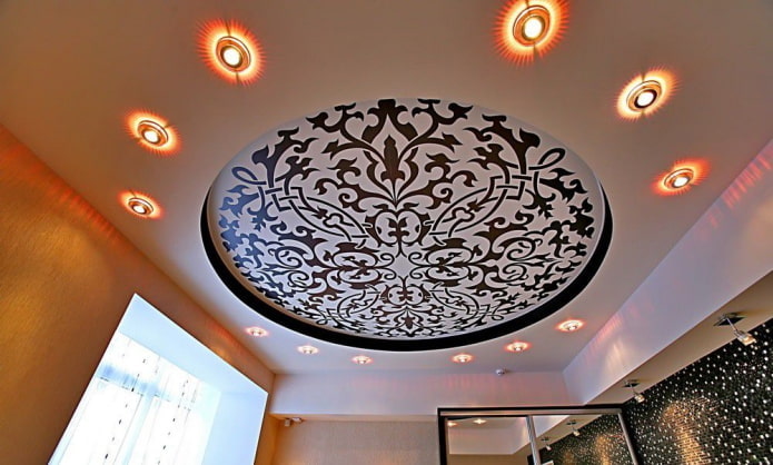 patterned circular ceiling patterned circular ceiling