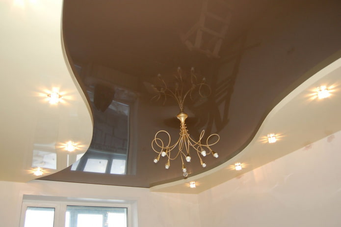 beige-brown tension structure