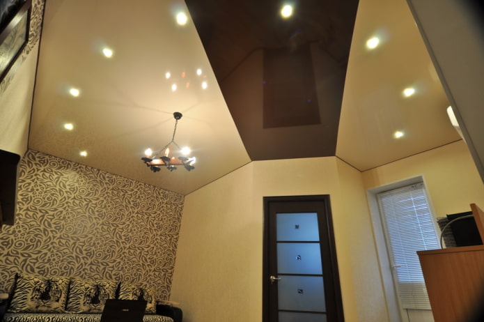 beige-brown tension structure