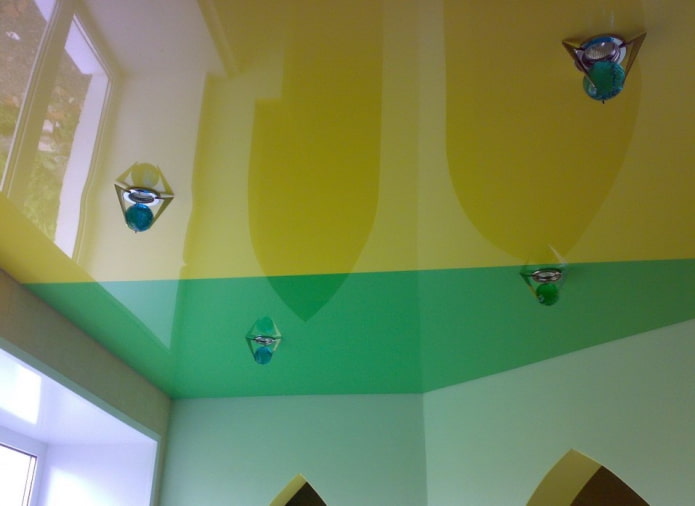 yellow-green tension structure