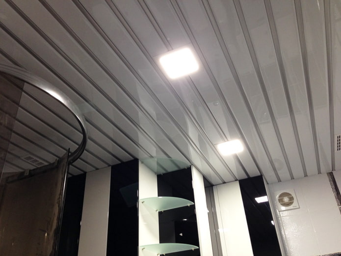 white rack suspended structure white rack suspended structure