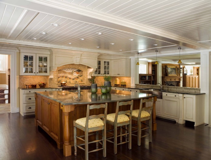 rack suspended structure in the Provence style rack suspended structure in the Provence style