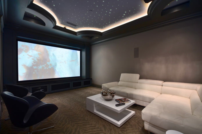 suspended structure in black suspended structure in black