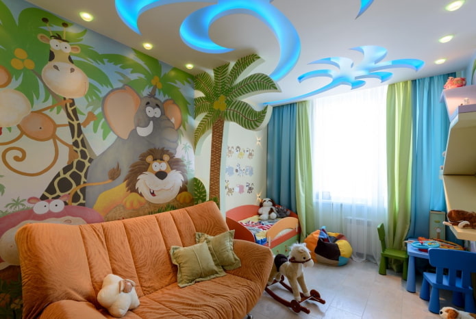 suspended structure in the nursery suspended structure in the nursery