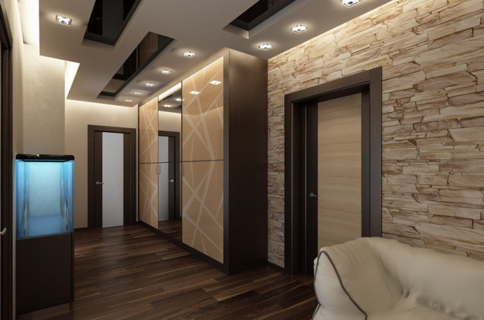 suspended structure in the hallway suspended structure in the hallway