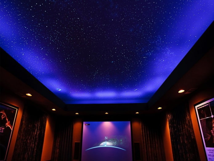 suspension structure starry sky suspension structure starry sky