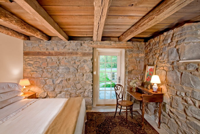 wooden ceiling with beams in the bedroom wooden ceiling with beams in the bedroom