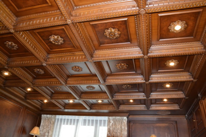 carved coffered structure carved coffered structure