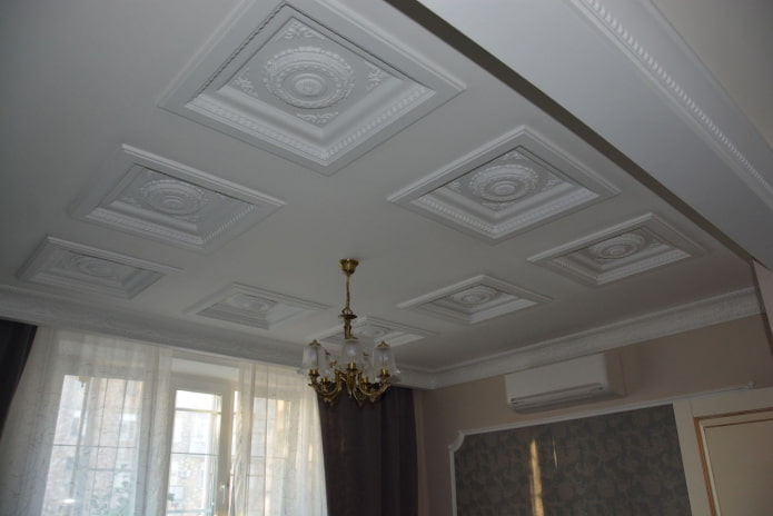 plaster coffered structure plaster coffered structure