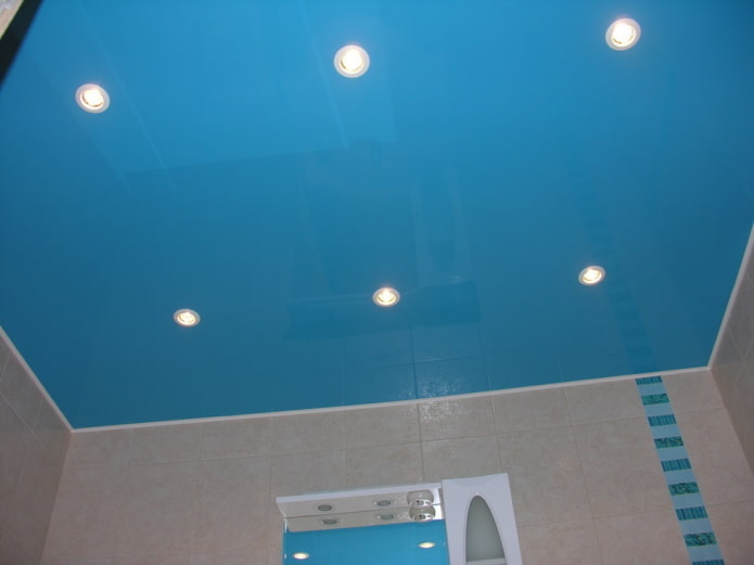 glossy blue stretch fabric glossy blue stretch fabric