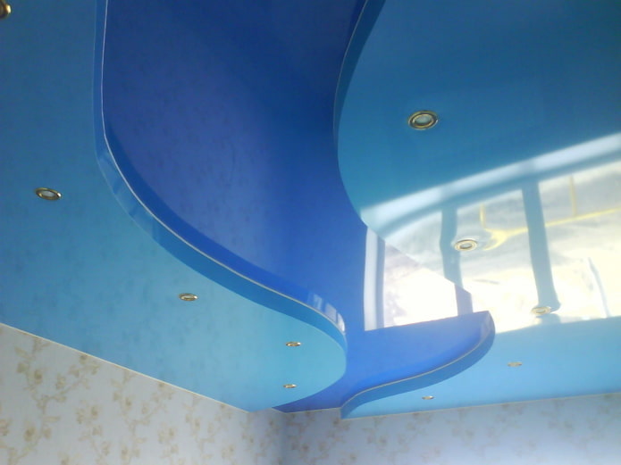 two-level blue tension structure two-level blue tension structure