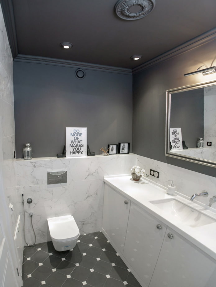 Graphite ceiling Graphite ceiling