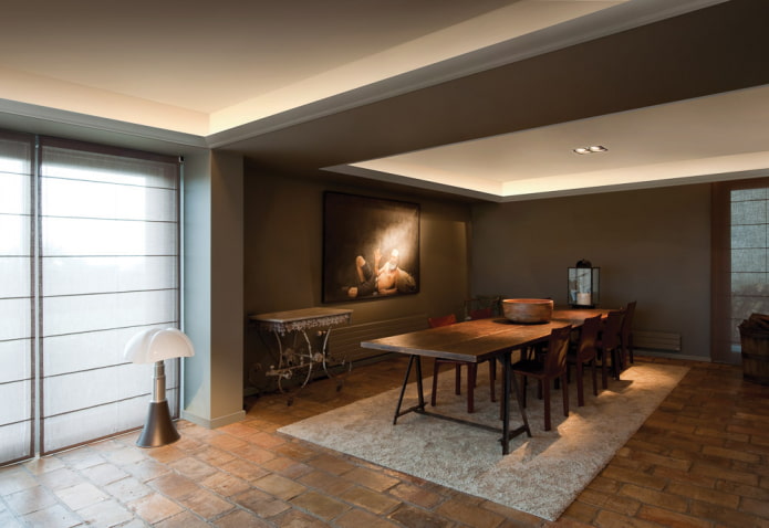 ceiling construction with hidden lighting ceiling construction with hidden lighting