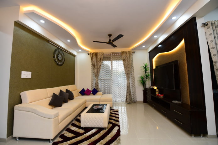 ceiling structure with LED lighting ceiling structure with LED lighting