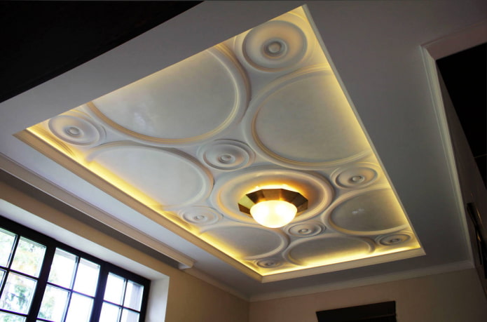 lighting on the ceiling with stucco lighting on the ceiling with stucco
