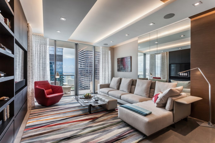 ceiling structure with diode luminaires ceiling structure with diode luminaires